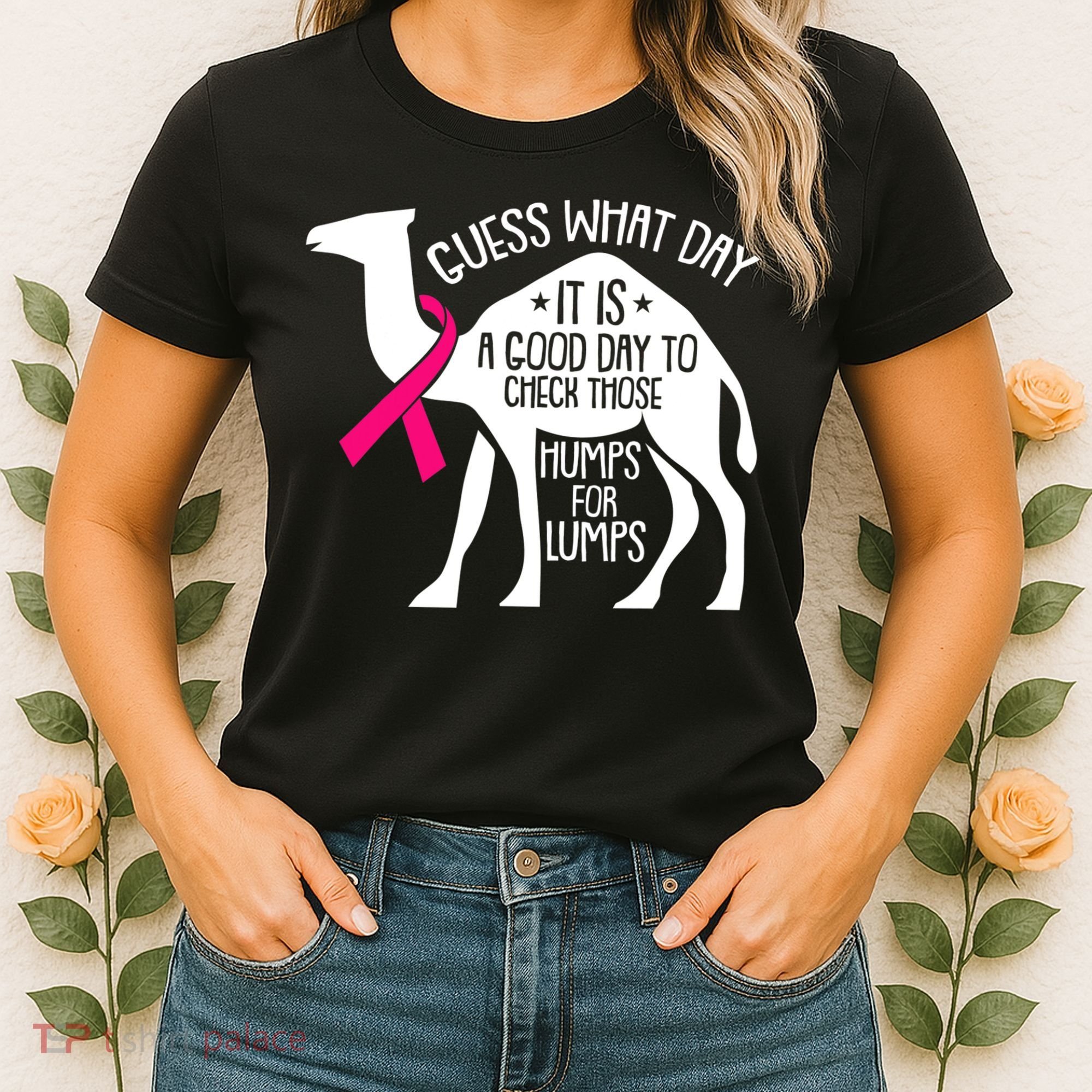 Check Those Humps Lumps Breast Cancer Awareness Warrior Women's T-Shirt