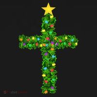 Christmas Tree Holly Cross Pajama Set thumb 2