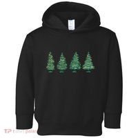 Christmas Trees Holiday Season Toddler Hoodie thumb 0