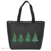 Christmas Trees Holiday Season Tote Bag thumb 0