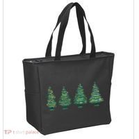 Christmas Trees Holiday Season Tote Bag thumb 2