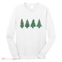 Christmas Trees Holiday Season Long Sleeve Shirt thumb 0