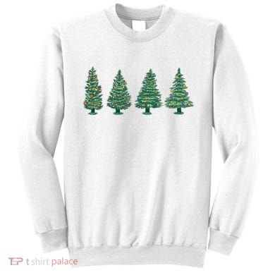 Christmas Trees Holiday Season Sweatshirt