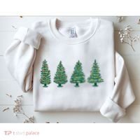 Christmas Trees Holiday Season Sweatshirt thumb 2