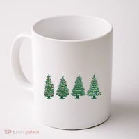 Christmas Trees Holiday Season Coffee Mug thumb 0