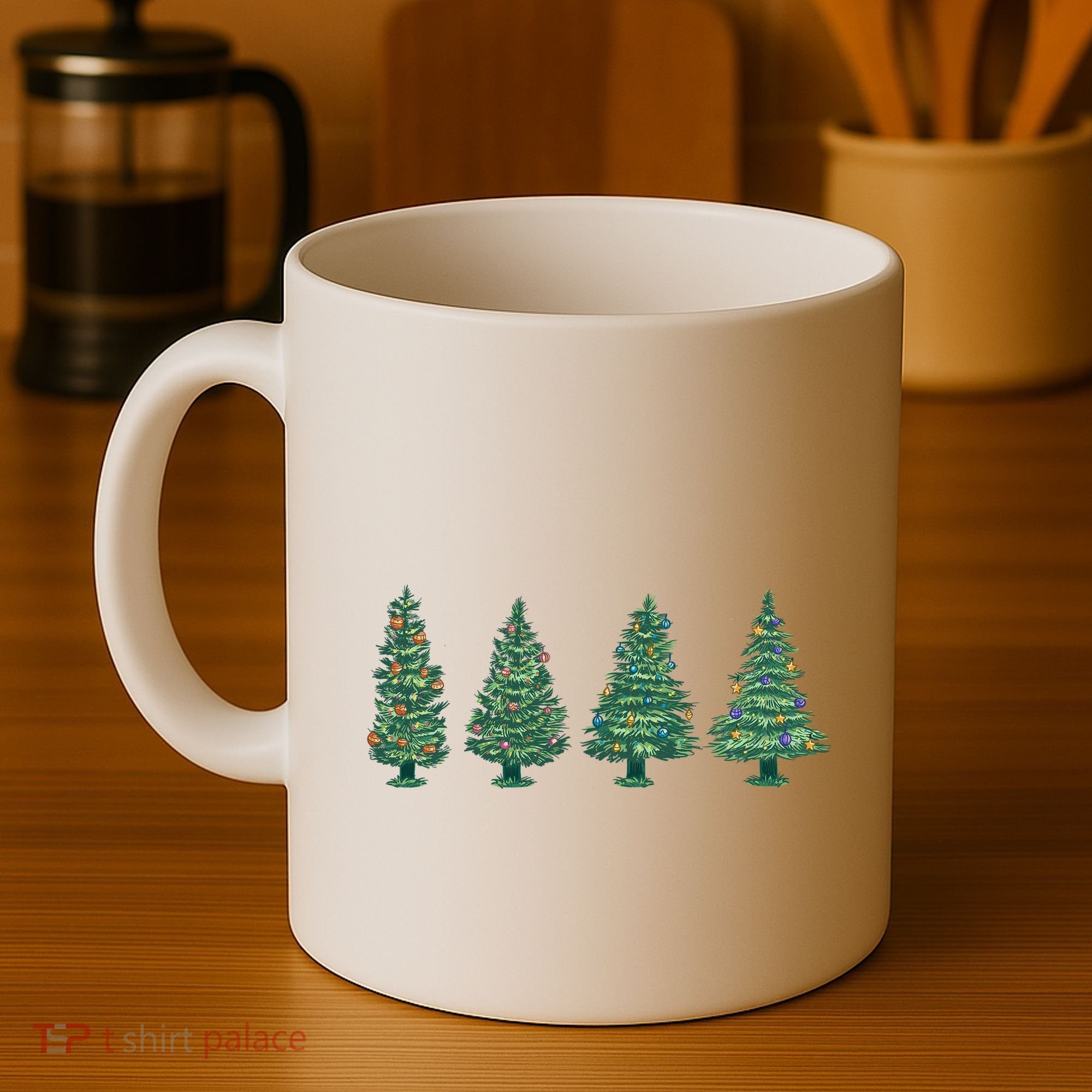 Christmas Trees Holiday Season Coffee Mug