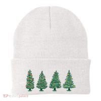 Christmas Trees Holiday Season Beanie thumb 0