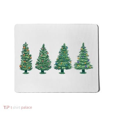 Christmas Trees Holiday Season Mousepad