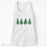 Christmas Trees Holiday Season Women's Tank Top thumb 0