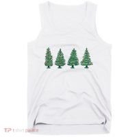 Christmas Trees Holiday Season Tank Top thumb 0