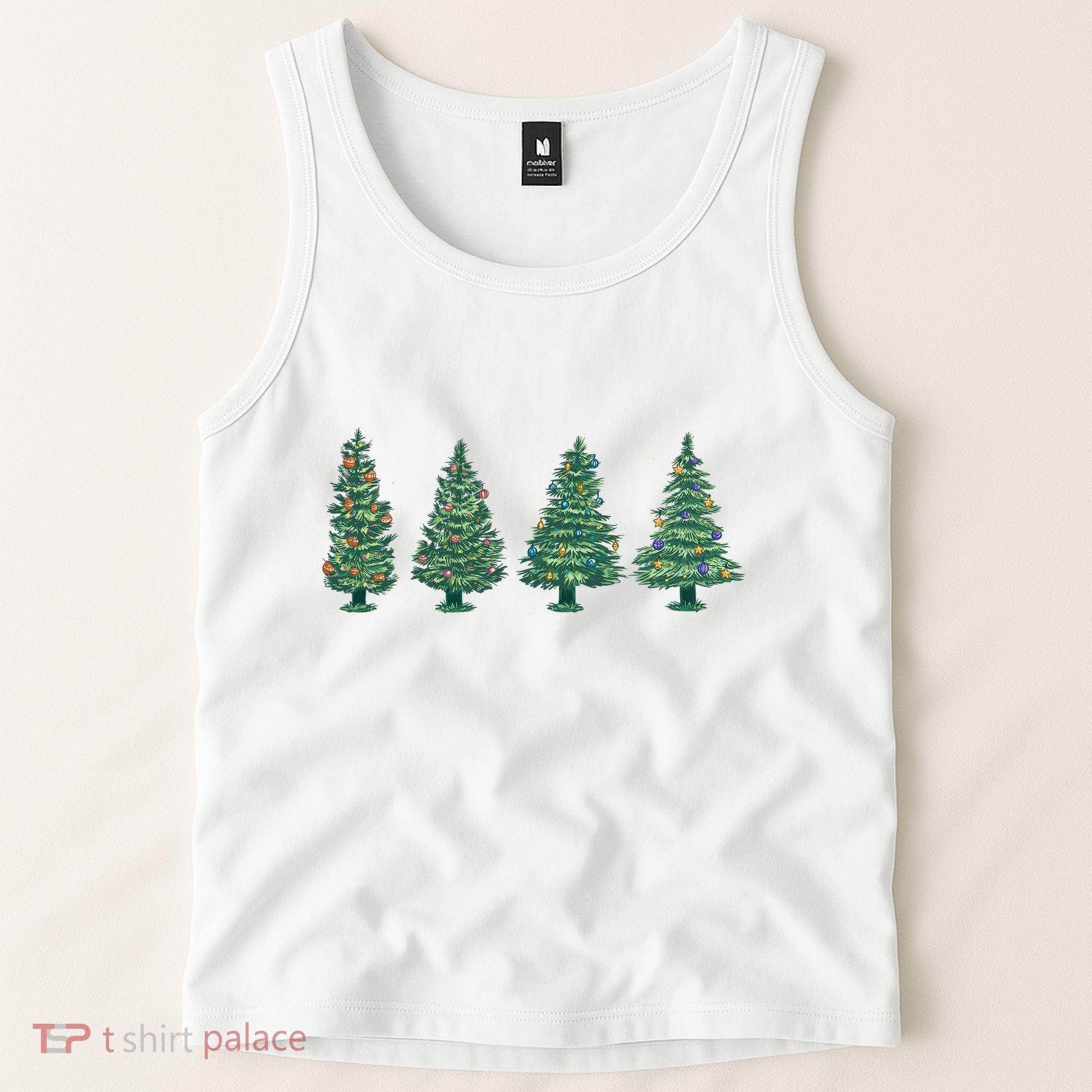 Christmas Trees Holiday Season Tank Top