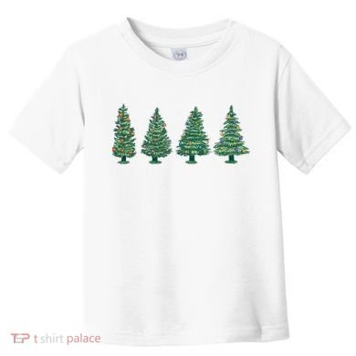 Christmas Trees Holiday Season Toddler T-Shirt