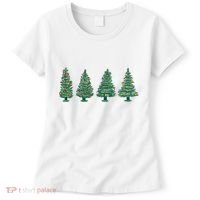 Christmas Trees Holiday Season Women's T-Shirt thumb 0