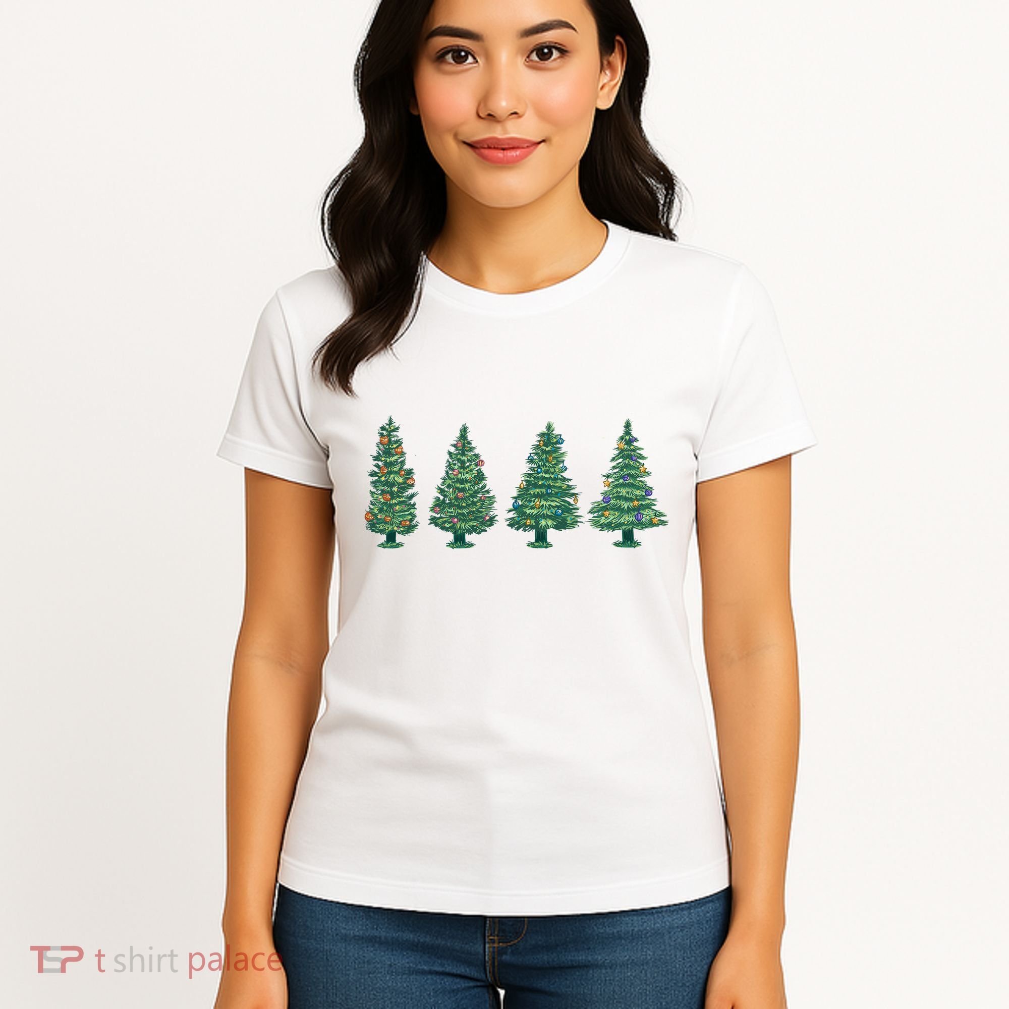 Christmas Trees Holiday Season Women's T-Shirt
