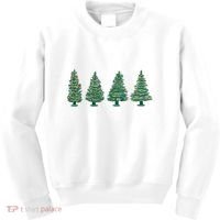 Christmas Trees Holiday Season Kids Sweatshirt thumb 0