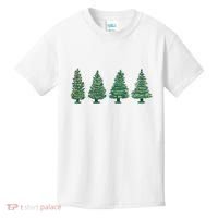 Christmas Trees Holiday Season Kids T-Shirt thumb 0