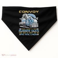 Convoy This Here's The Rubber Duck You USA-Made Doggie Bandana thumb 0