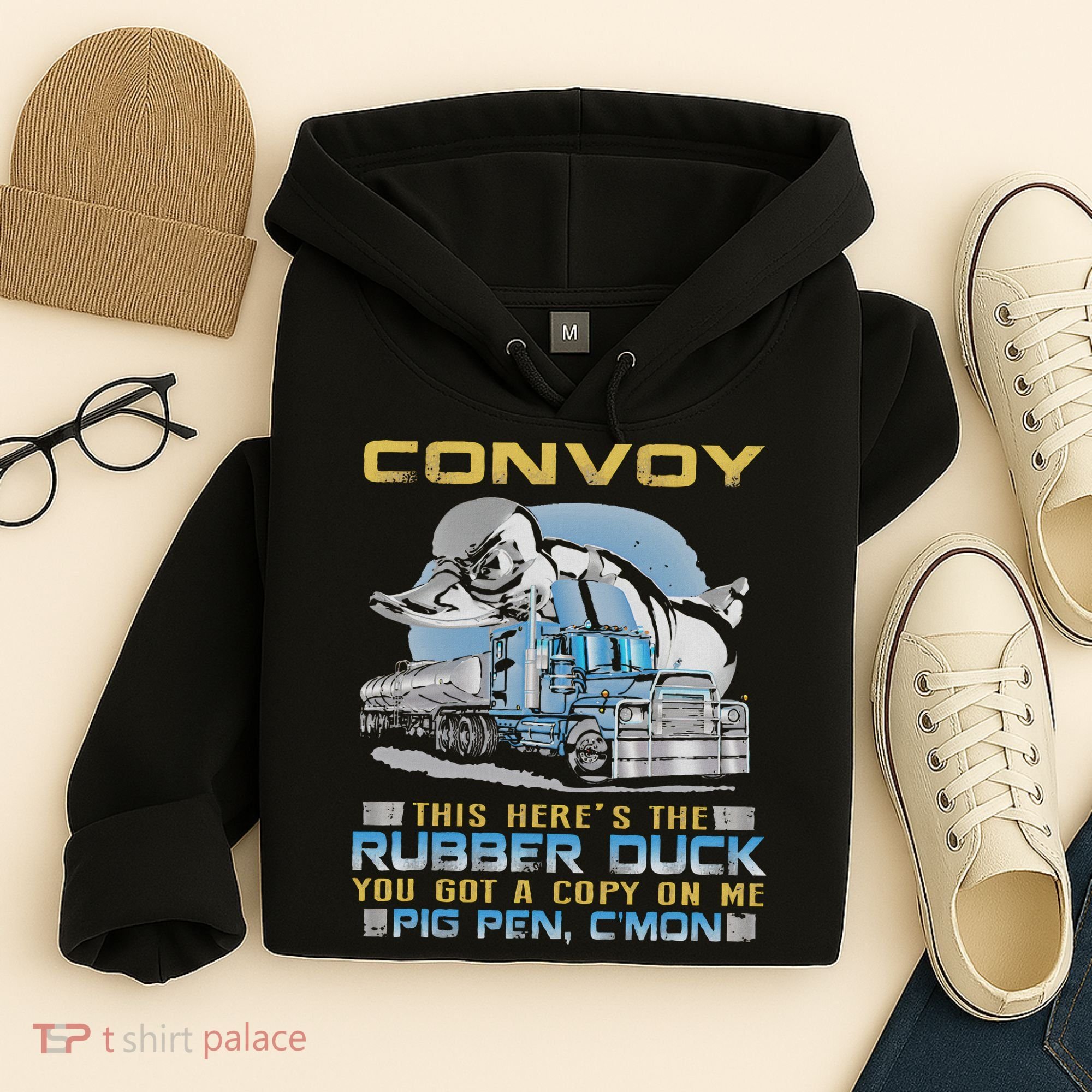 Convoy This Here's The Rubber Duck You Hoodie