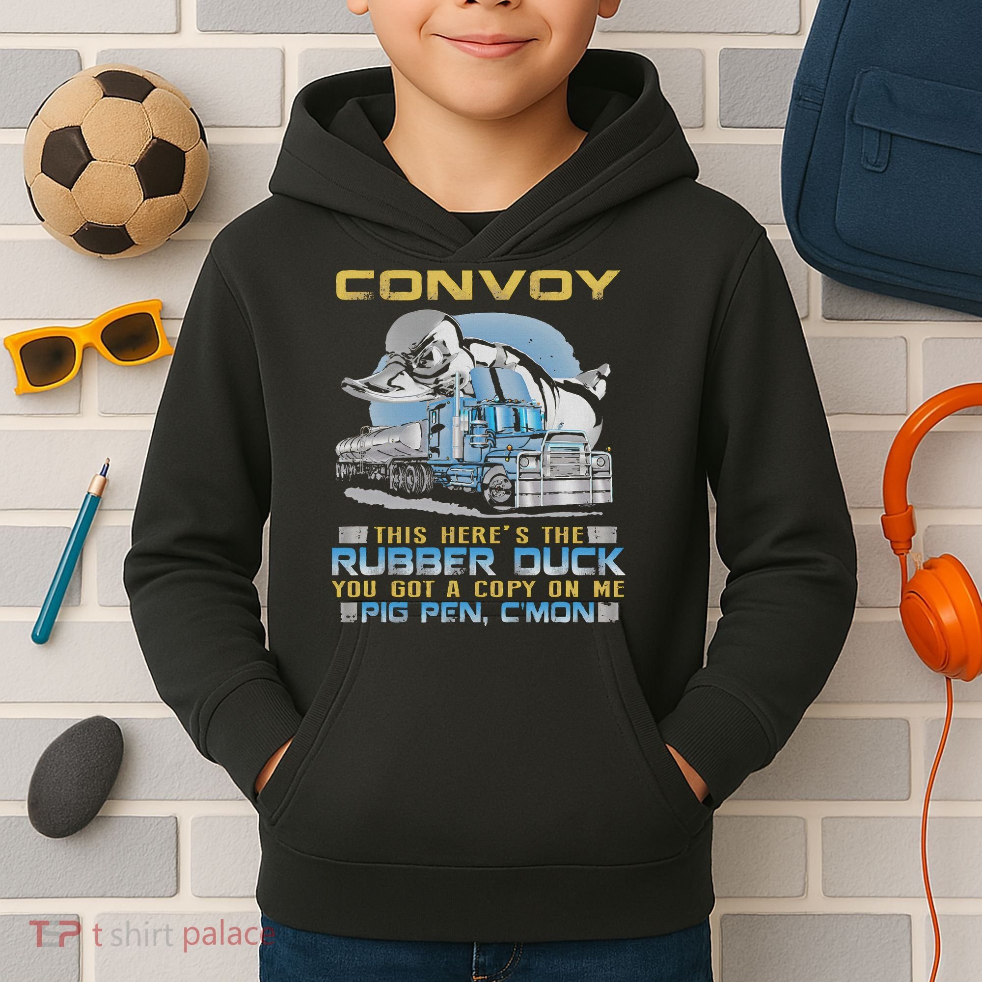 Convoy This Here's The Rubber Duck You Kids Hoodie