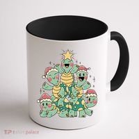 Christmas Turtles Holiday Tree Coffee Mug thumb 1