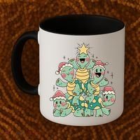 Christmas Turtles Holiday Tree Coffee Mug thumb 2