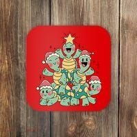 Christmas Turtles Holiday Tree Coaster thumb 0