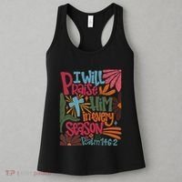 Christian Thanksgiving I Will Praise Him In Every Season Women's Tank Top thumb 3