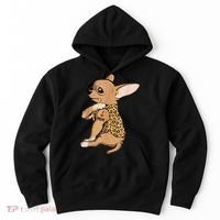 Chihuahua Tattoo I Love Mom Hoodie thumb 0