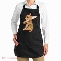 Chihuahua Tattoo I Love Mom Apron thumb 2