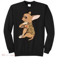 Chihuahua Tattoo I Love Mom Sweatshirt thumb 0