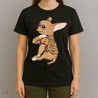 Chihuahua Tattoo I Love Mom T-Shirt thumb 4