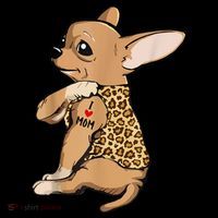 Chihuahua Tattoo I Love Mom Coffee Mug thumb 5