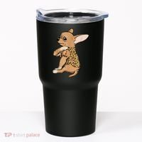 Chihuahua Tattoo I Love Mom Tumbler thumb 0