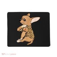 Chihuahua Tattoo I Love Mom Mousepad thumb 0