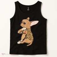 Chihuahua Tattoo I Love Mom Tank Top thumb 2
