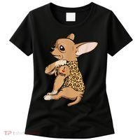 Chihuahua Tattoo I Love Mom Women's T-Shirt thumb 0