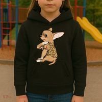 Chihuahua Tattoo I Love Mom Kids Hoodie thumb 3