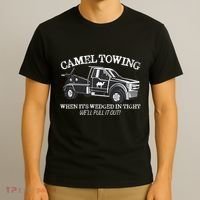 Camel Towing Inappropriate Humor Adult Humor Camel Towing T-Shirt thumb 3