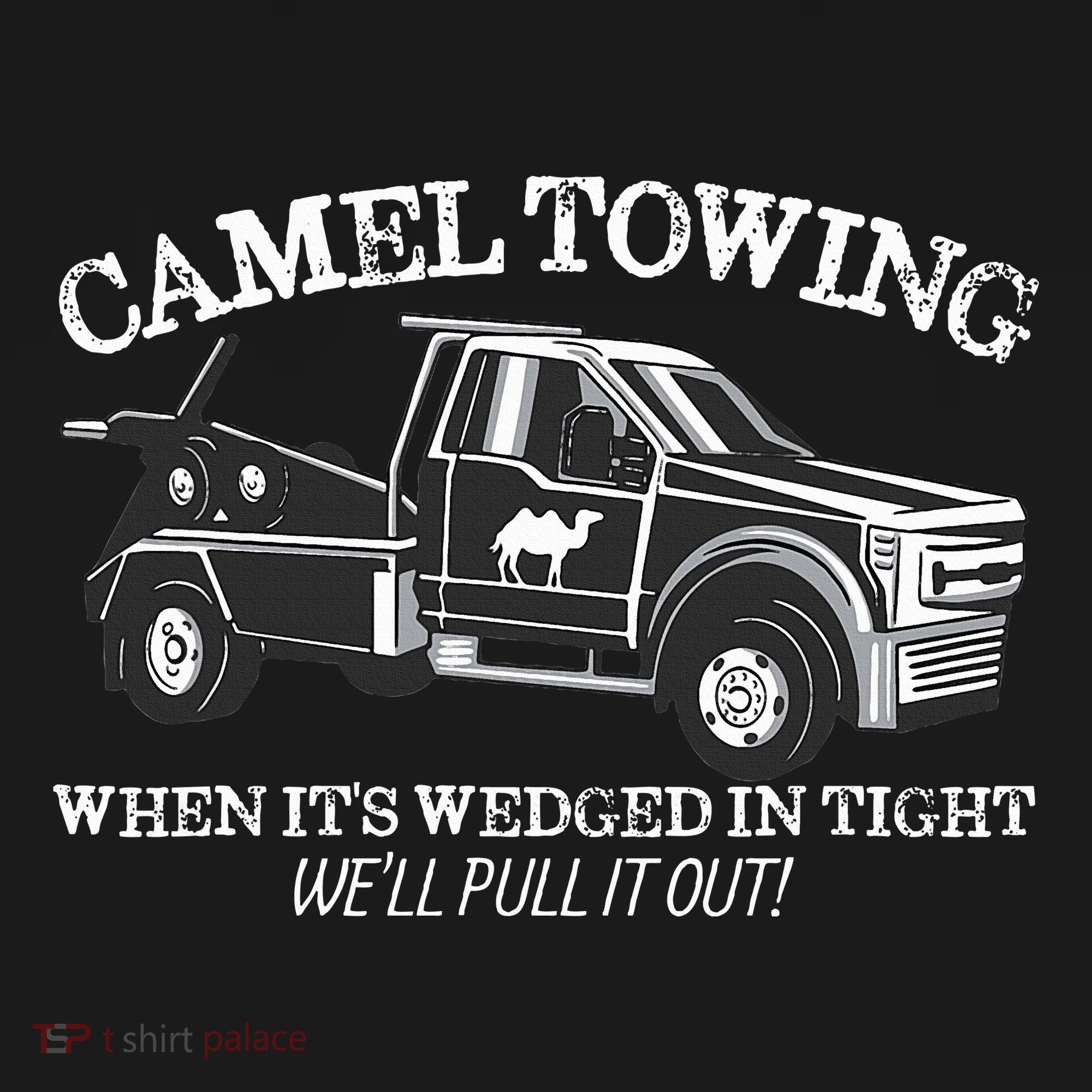 Camel Towing Inappropriate Humor Adult Humor Camel Towing Women's Tank Top