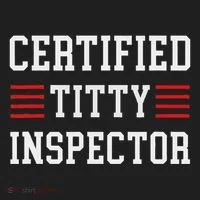 Certified Titty Inspector Women's Sweatshirt thumb 2