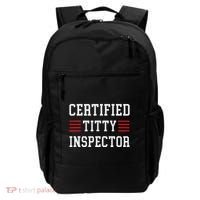 Certified Titty Inspector Backpack thumb 0