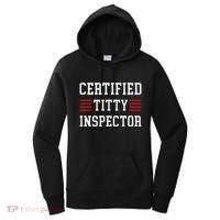 Certified Titty Inspector Women's Hoodie thumb 0
