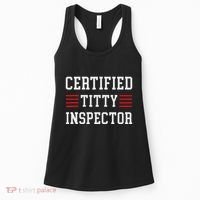 Certified Titty Inspector Women's Tank Top thumb 0