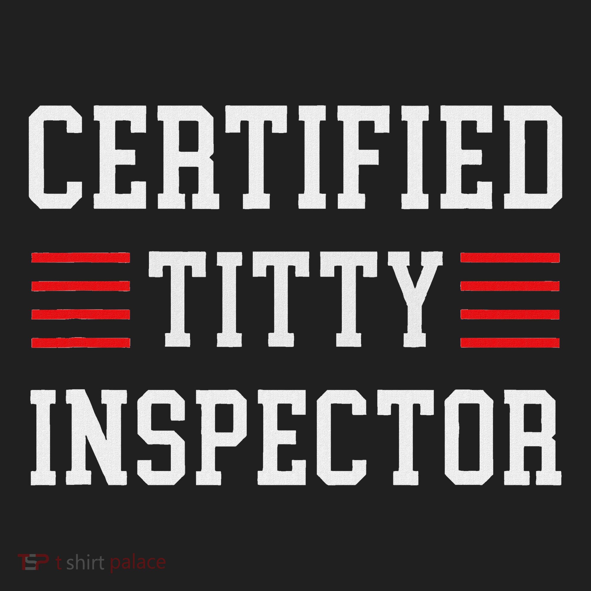 Certified Titty Inspector Hat