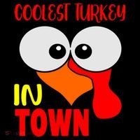 Coolest Turkey In Town Funny Thanksgiving Coffee Mug thumb 5