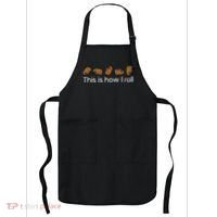 Capybara This Is How I Roll Cute Capy Rodent Apron thumb 0