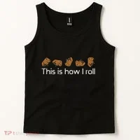 Capybara This Is How I Roll Cute Capy Rodent Tank Top thumb 2
