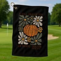 Christian Thanksgiving I Will Praise Him In Every Season Gift Golf Towel thumb 1