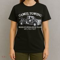 Camel Towing Inappropriate Humor Adult Humor Camel Towing T-Shirt thumb 4