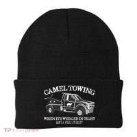 Camel Towing Inappropriate Humor Adult Humor Camel Towing Beanie thumb 0